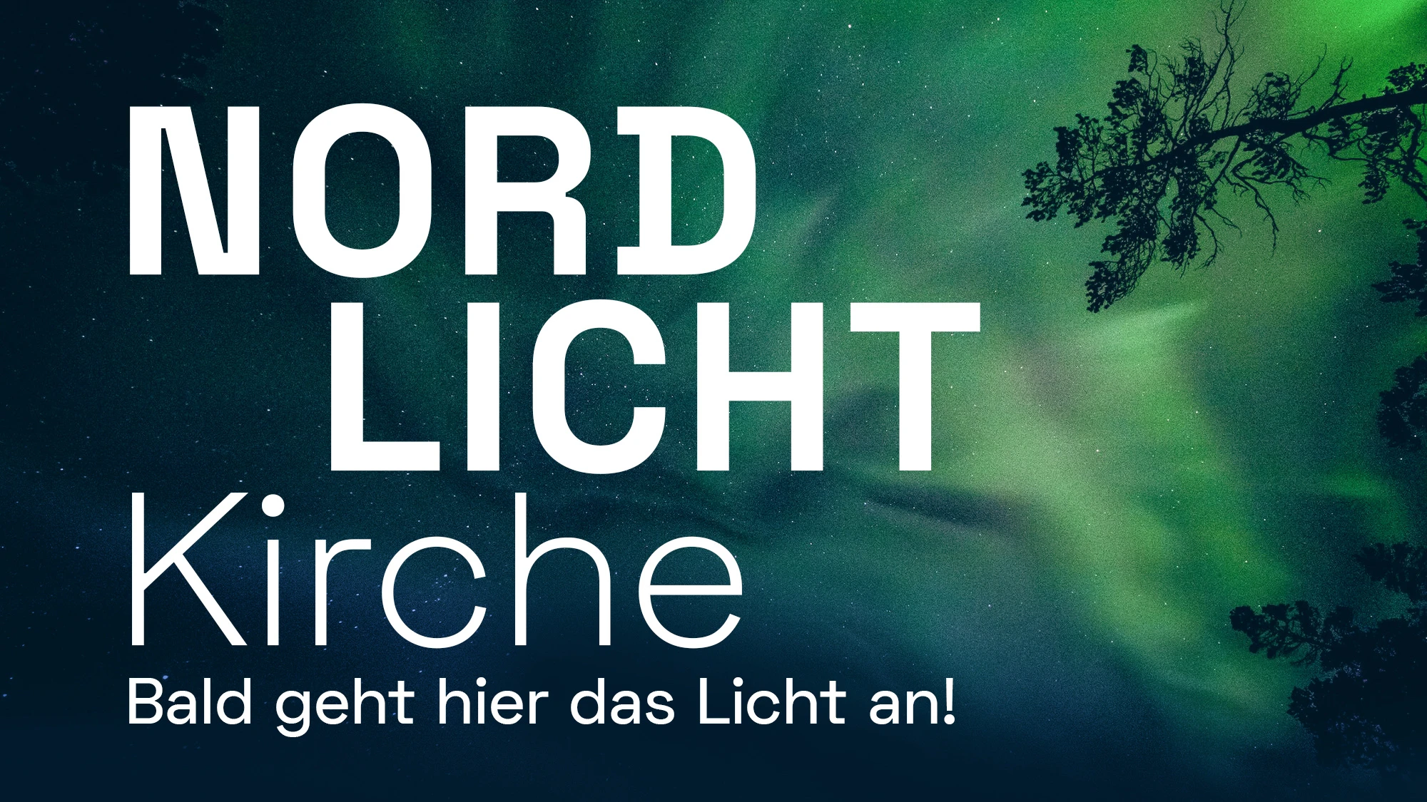Nordlich Kirche Bald geht hier das Licht an!